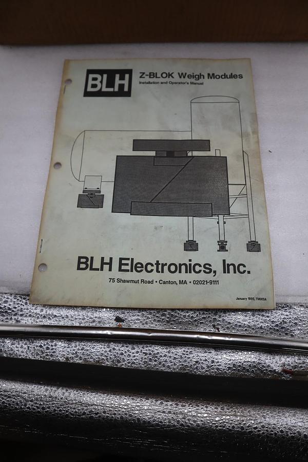 Used BLH NOBEL Z-Blok Weight Module Load Cell 20000 LBS - STOCK GF598