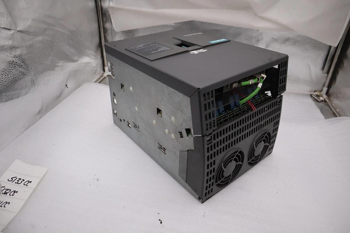 Used Siemens 6RA8075-6FV62-0AA0-Z G00 S01 DRIVE ARMATURE INPUT 50-480VAC - STK 5122CC