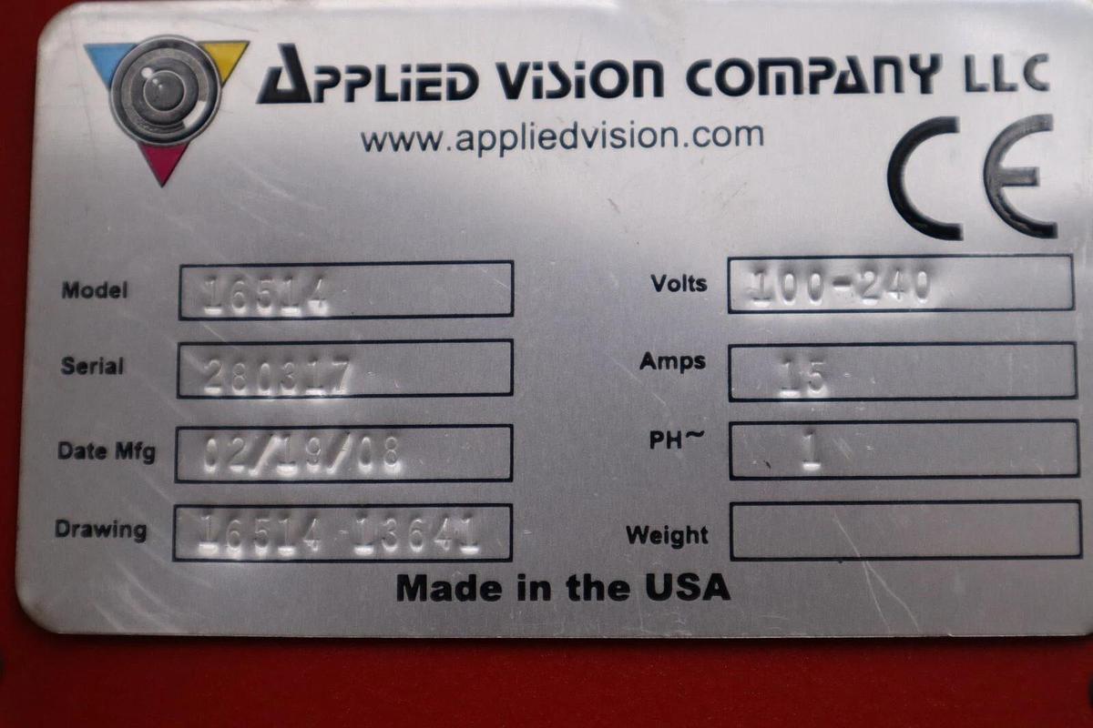 Used Applied Vision PN 16514 Genius MX Processor STOCK H1288