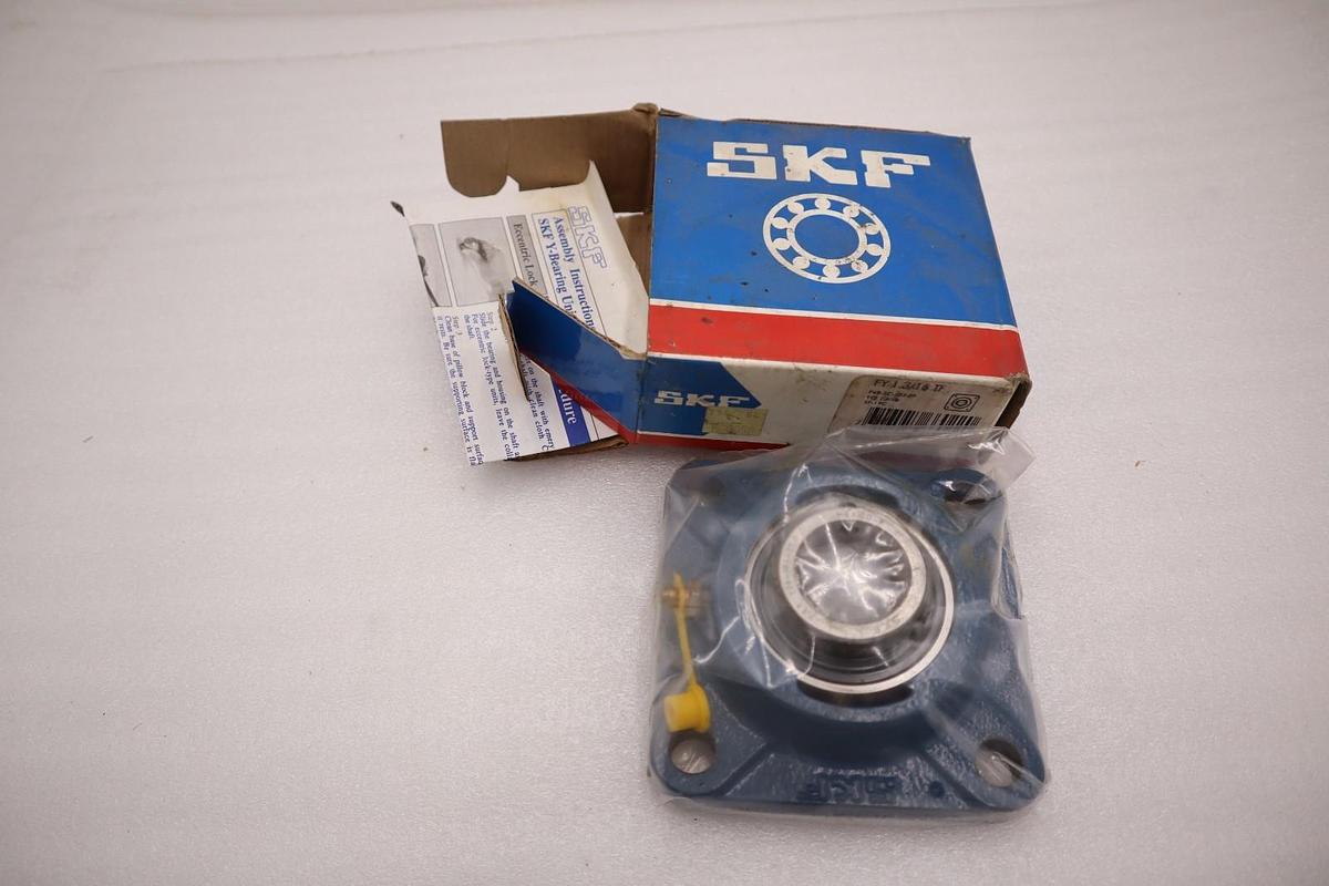 NEW SKF FY-1.3/16-TF Bearing & Flange 1-3/16" Bore STOCK H454A