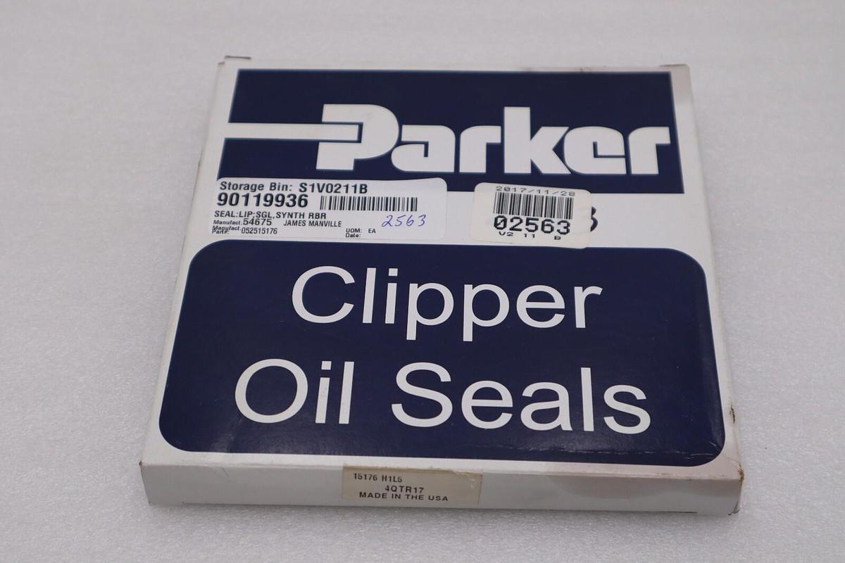 NEW PARKER 15176 H1L5 4QTR17 CLIPPER OIL SEAL STOCK 3776A