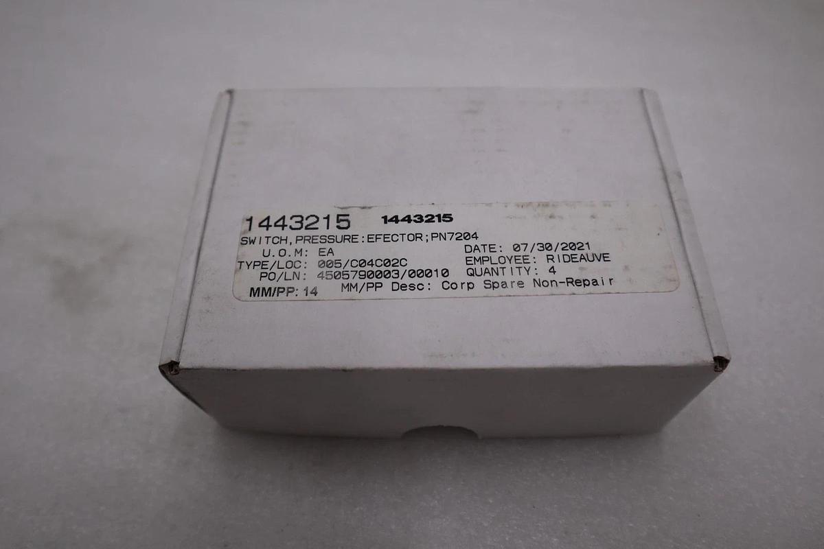 Used Surplus New IFM PN7294 Pressure sensor with display STOCK H812A