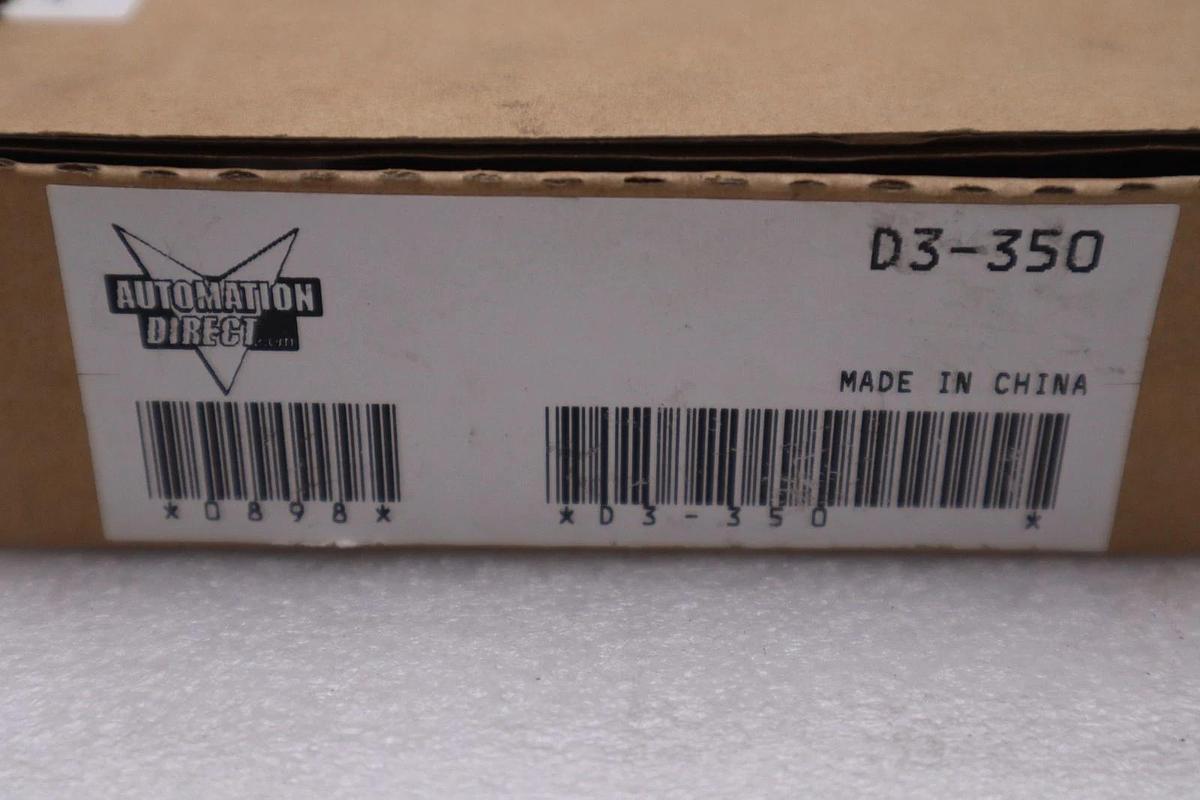 Used PLC DIRECT D3-350 - NEW OPEN BOX - STOCK GF594A