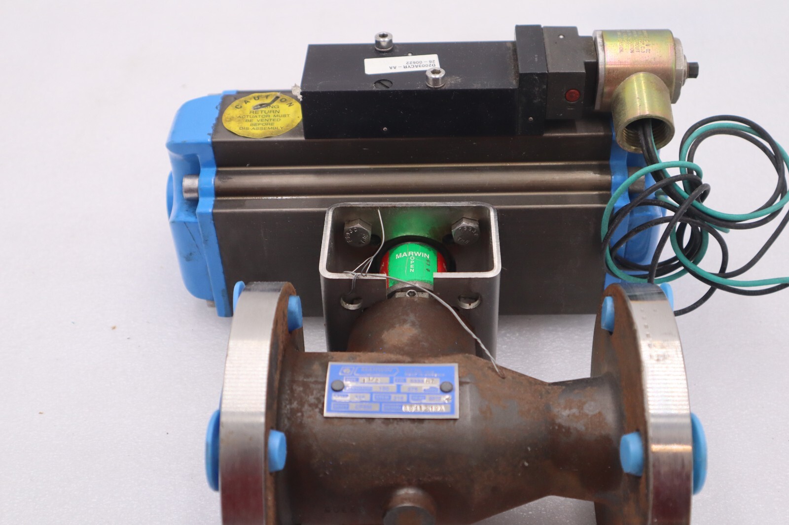 Used MARWIN D2003ACYR-AA 1 1/2 BALL VALVE STOCK #325-A