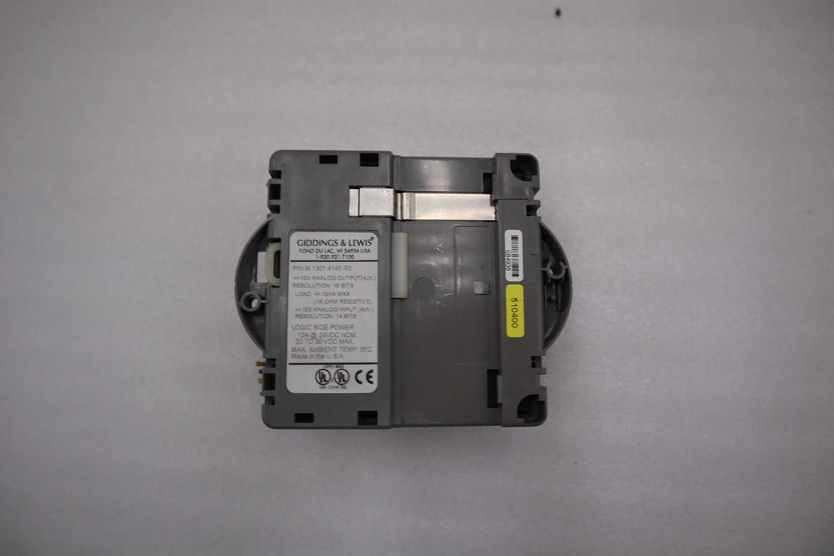 Used Giddings & Lewis M.1301.4145 R0 OUTPUT INPUT PLC MODULE STOCK 5150A