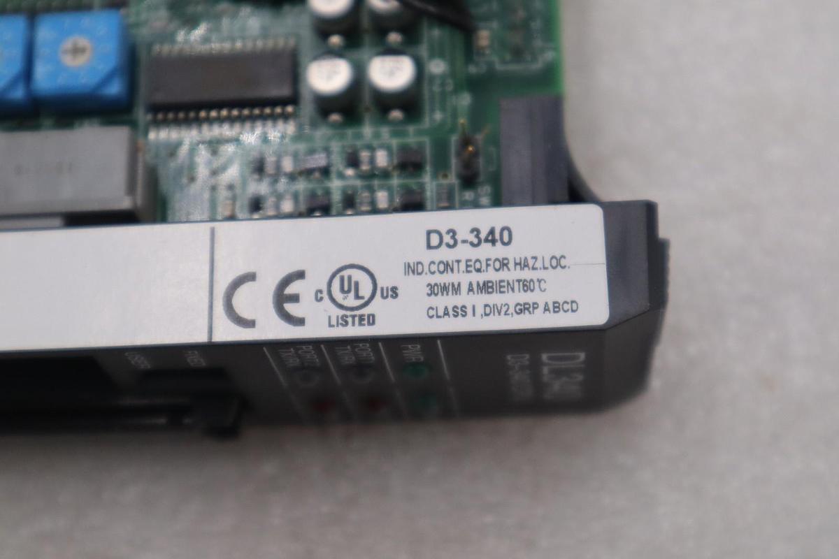 Used AUTOMATION DIRECT D3-340 PLC MODULE STOCK #L-281A