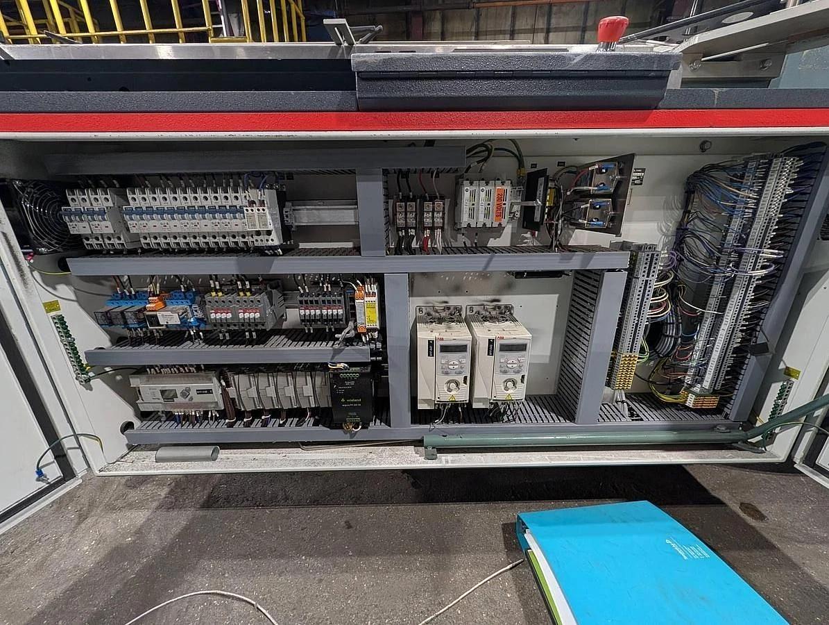 Used SHANKLIN F-5AC AUTOMATIC SIDE SEAL SHRINK WRAPPER