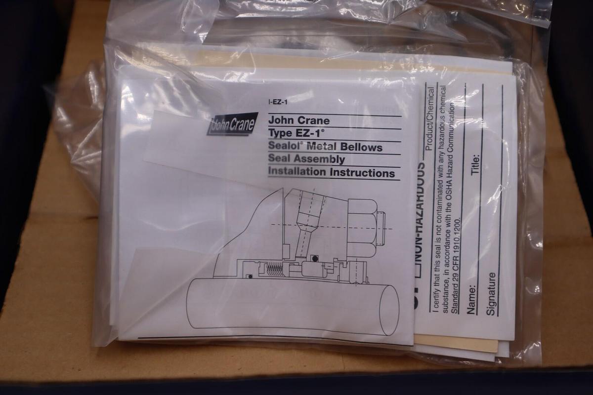 NEW JOHN CRANE EZ-1 C/S-F 1 7/8 Size: 1.875 STOCK 1984