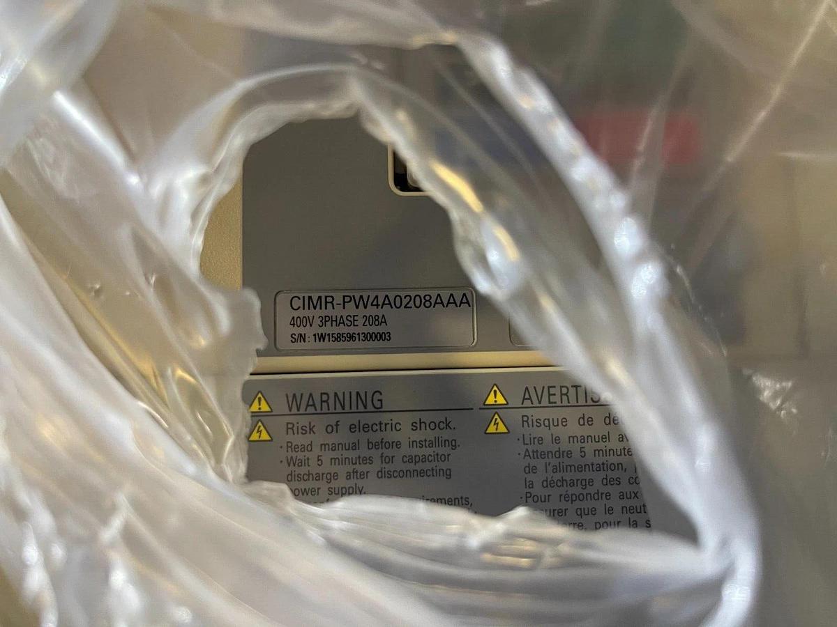 Yaskawa CIMR-PW4A0208AAA iQpump1000 Pump Drive NEW STOCK W-61