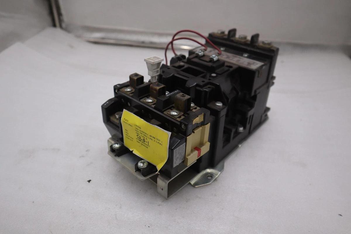 Used AB Allen Bradley 500F-DOD930 Size 3 Magnetic Contactor, 120VAC Coil 90A 3-5 Pole
