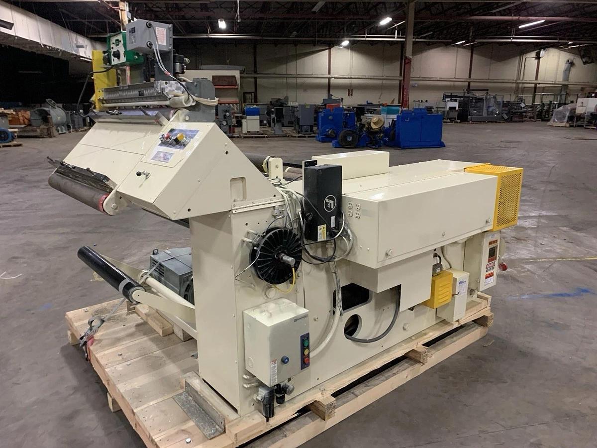 Used 32" WIDE STANFORD MAN ROLAND MODEL 152 FW DOCTOR REWINDER 30" REWIND CAPACITY
