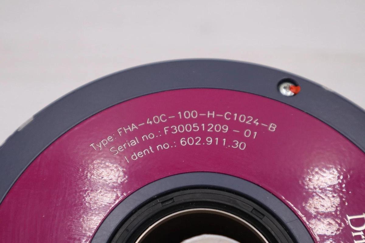 Used HARMONIC DRIVE FHA-40C-100-H-C1024-B ROTARY SERVO ACTUATOR - STOCK CC248