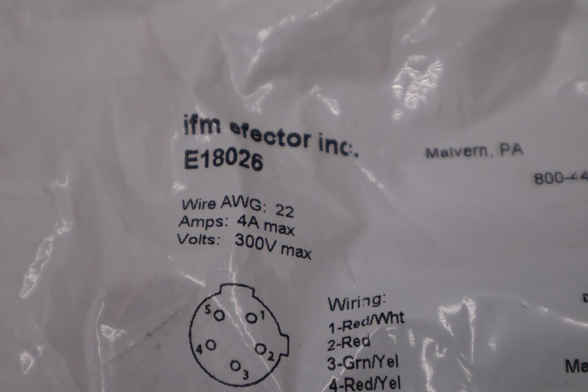 Used IFM E40107 HIGH PRESSURE FLOW SWITCH STOCK #4004B