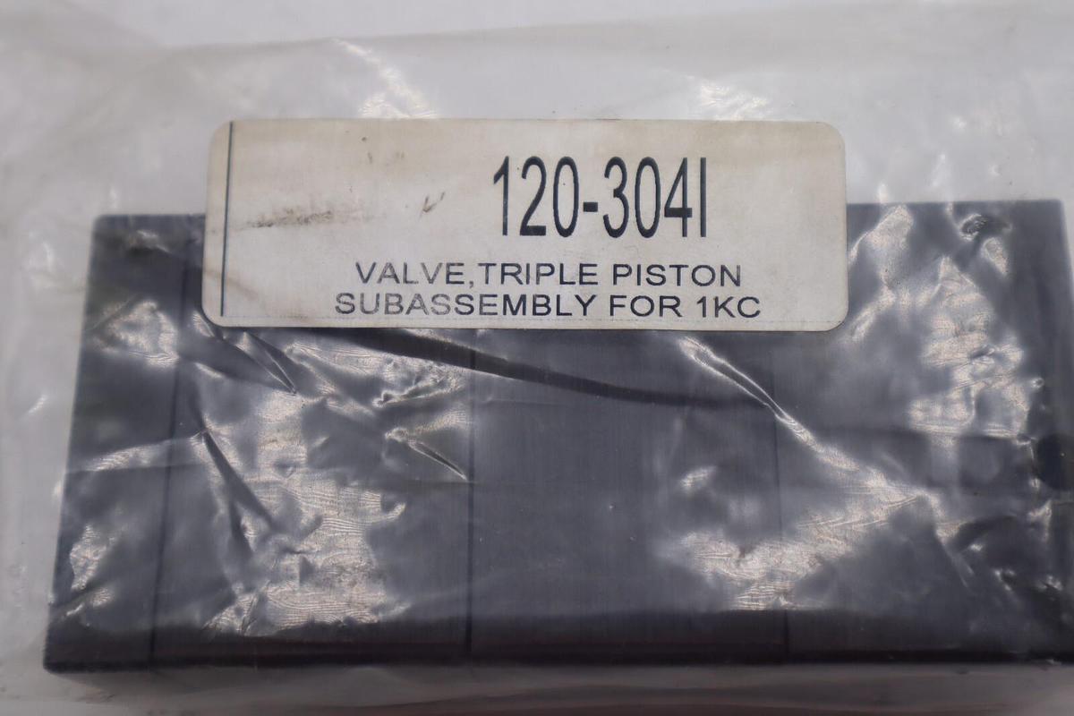 Valve Triple Piston Subassembly For 1KC 120-3041 #K-1864