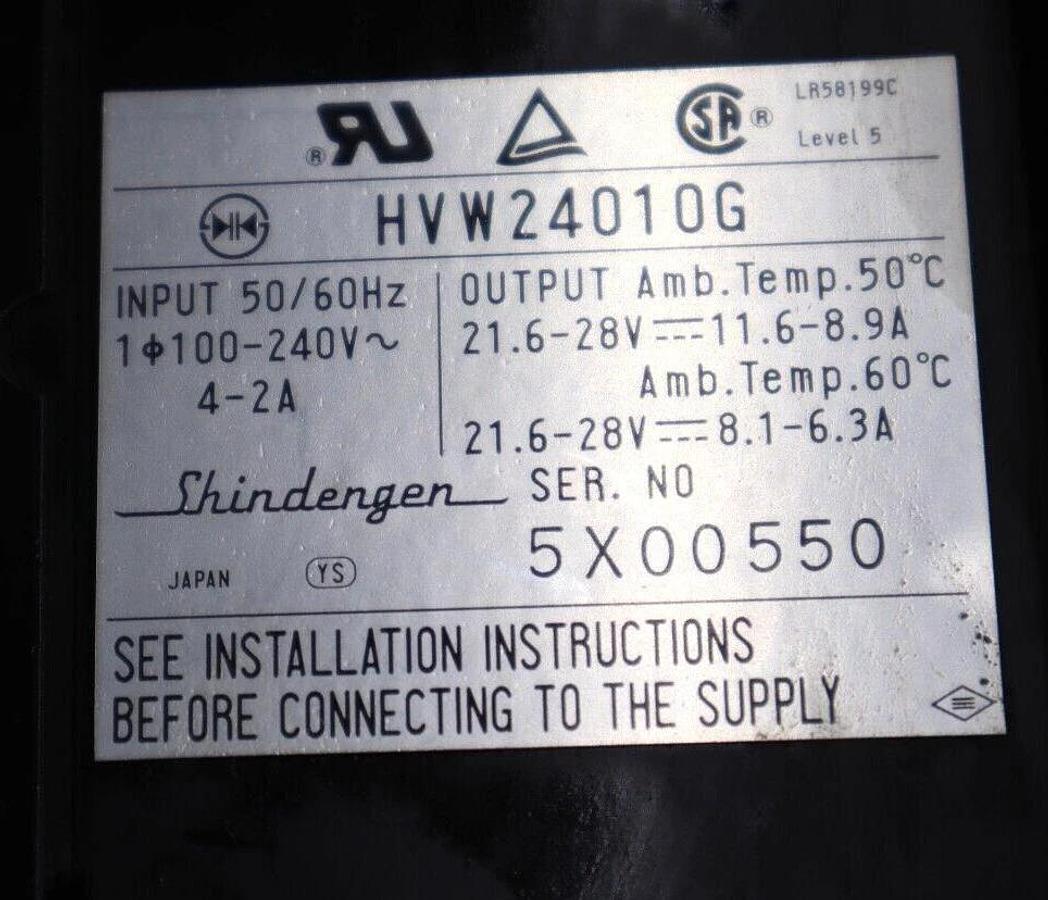 Used HONEYWELL MEASUREX 08656500 POWER SUPPLY MODULE REV C 240 V #L-377