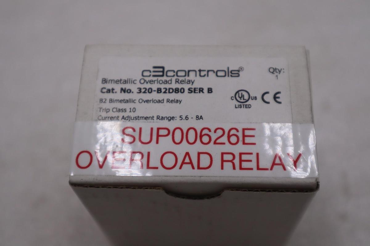 C3 CONTROLS 320-B2D80 / 320B2D80 - NEW IN BOX - STOCK K1658A
