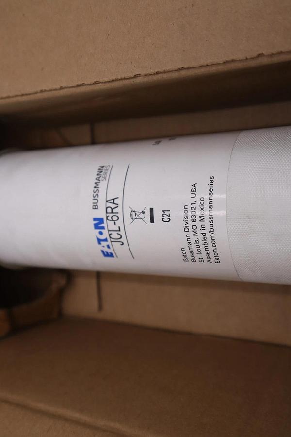 Eaton Bussmann JCL-6RA   5.0kVAC 170A 60Hz Fuse NEW OPEN BOX STK GF805