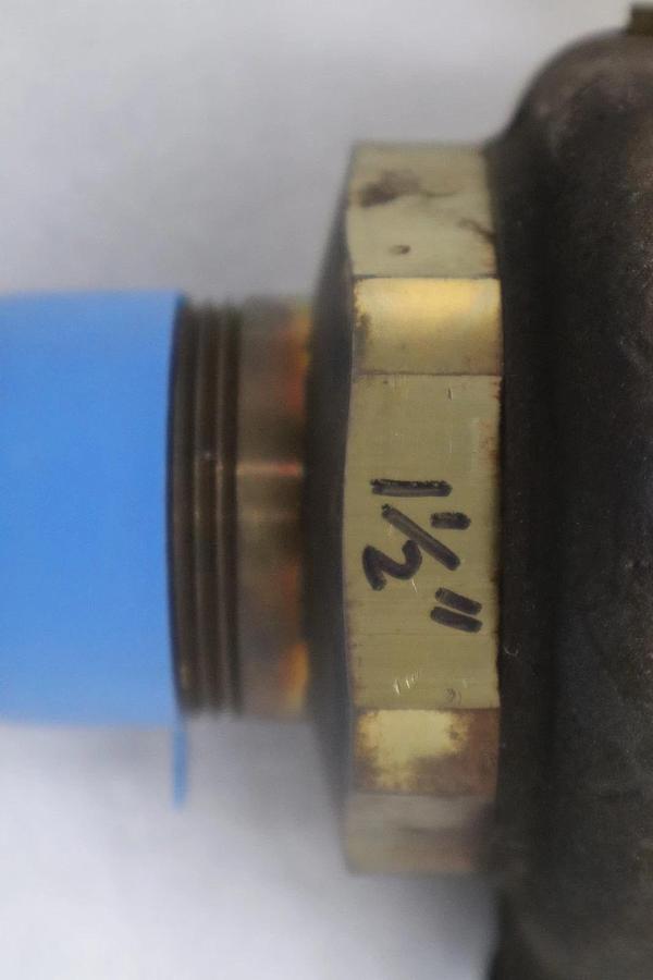 Used APOLLO Brass 19-MHGK-125 Safety Relief Valve Size 1-1/2" X 2" - STOCK GF770