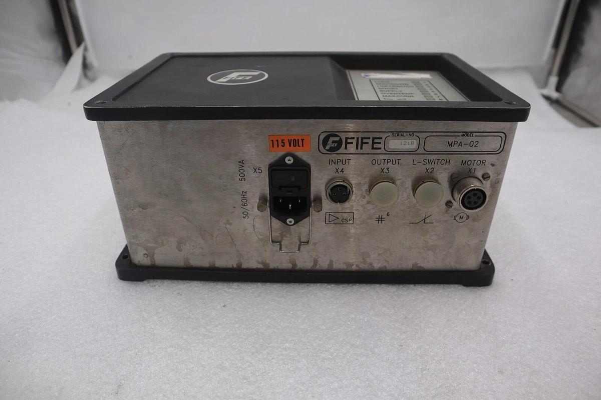 Used FIFE CORP MPA-02 / MPA02 ACTUTATOR AMPLIFIER STOCK 4226