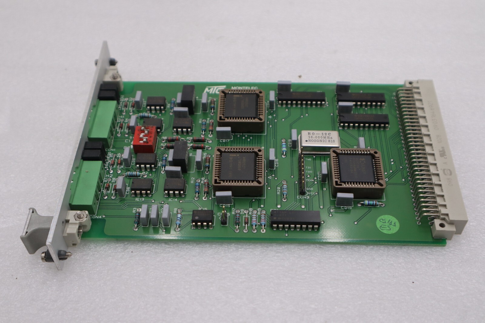 Used PASABAN COM. CAN MC-2006 03 PLC CARD STOCK #3968-A