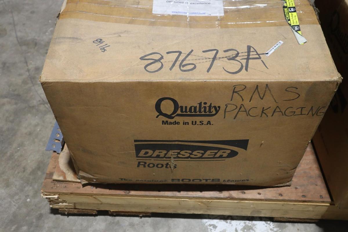 865-106-020 DRESSER ROOTS Rotary Lobe Blower NEW IN BOX STOCK S-709