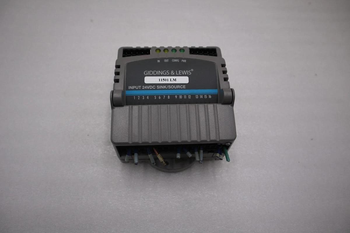 Used Giddings & Lewis M.1300.7372 R1 Input Module 24VDC SINK/SOURCE STOCK 5163A