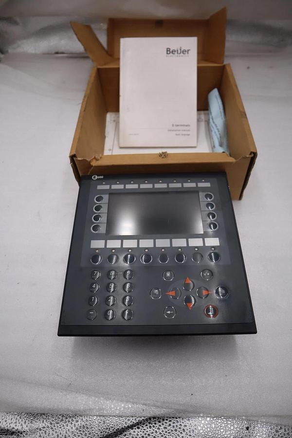BEIJER ELECTRONICS E600 HMI TYPE: 03500B OPERATOR PANEL NEW IN BOX STOCK 2175A