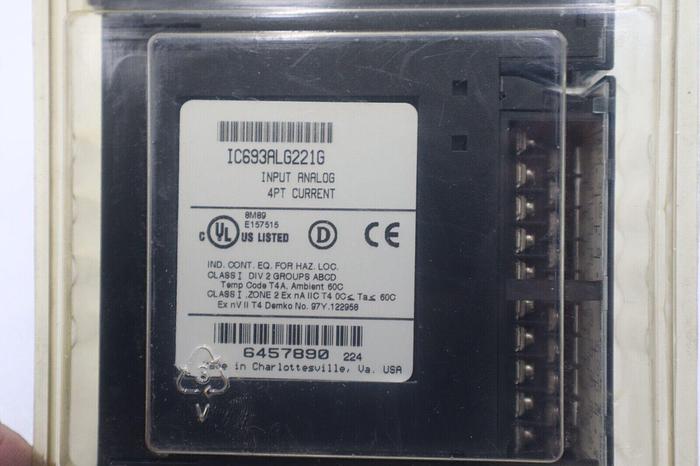 FANUC IC693ALG221G INPUT ANALOG 4PT CURRENT STOCK #L-537-C