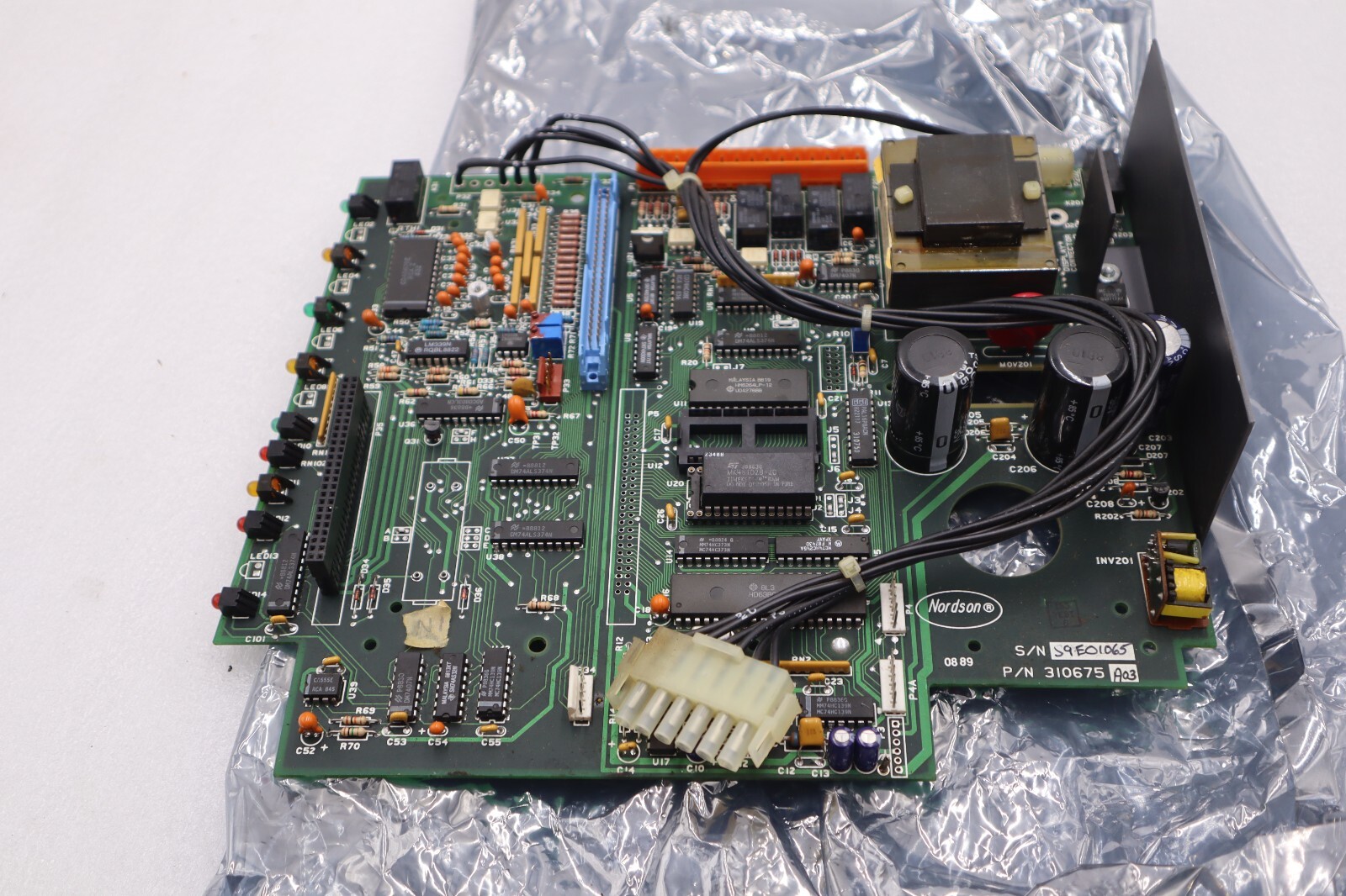 Used NORDSON 310675A03 CIRCUIT BOARD STOCK #3474-A