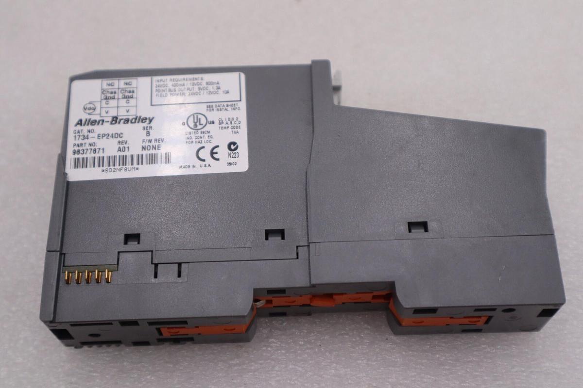 Used Allen Bradley 1734-EP24DC /B POINT I/O 24VDC #K-2248