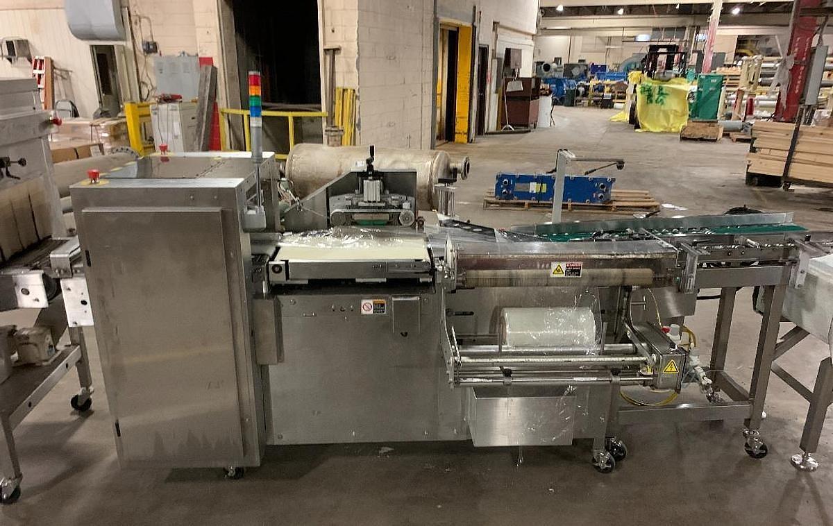 Used SHANKLIN F-1A CDA STAINLESS STEEL FOOD GRADE SIDE SEAL SHRINK WRAPPER