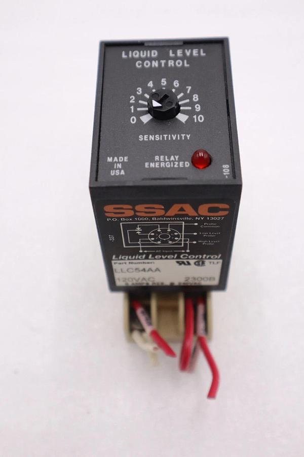 Used ABB LLC54AA - SSAC Liquid Level control 120VAC STOCK K-47-A
