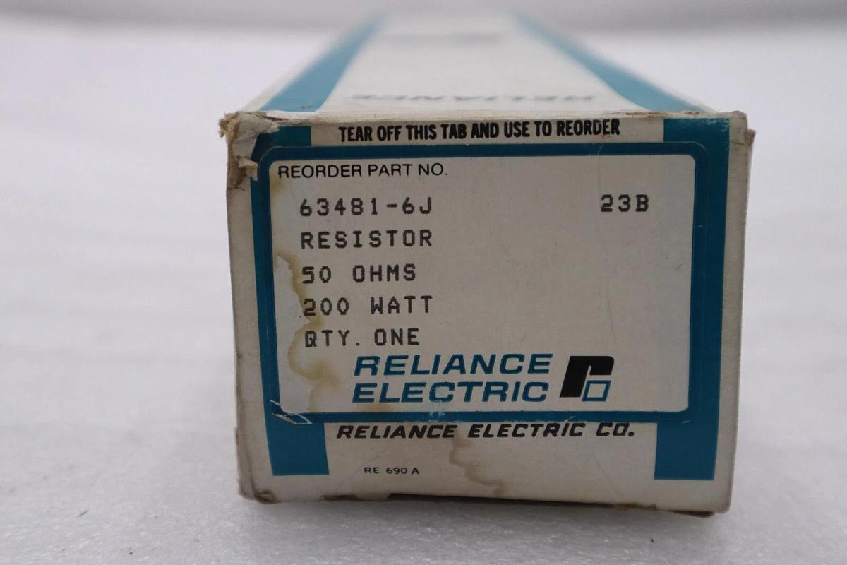 Reliance Electric 63481-6J Resistor #2007-A