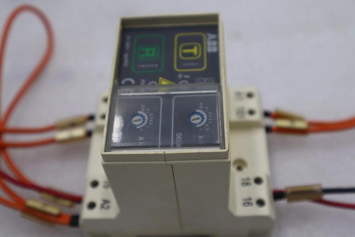 Used ABB TYPE RGU-RGU/RA Earth Leakage Overload Short Circuit Protection STOCK K-3828