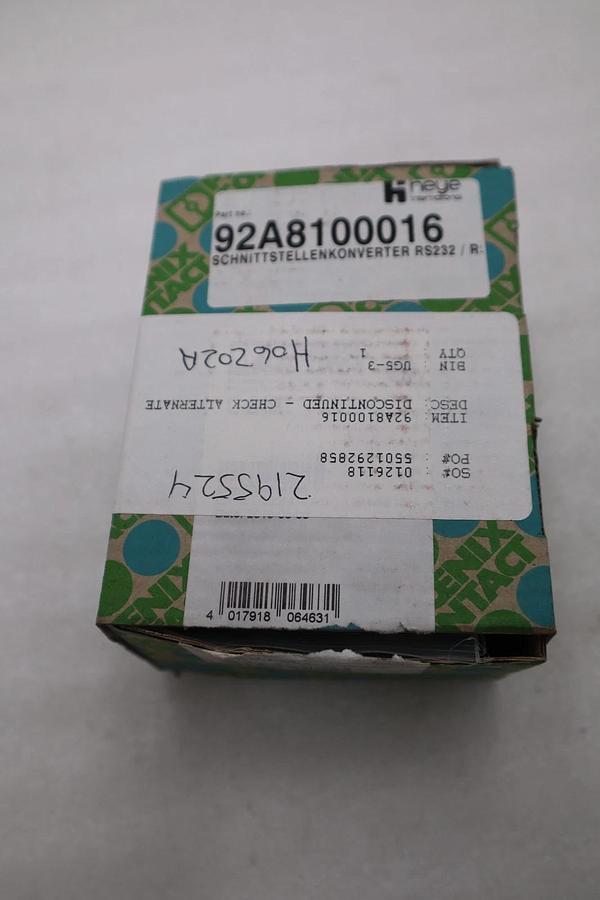 PHOENIX CONTACT PSM-EG-RS232/RS422-P/4K INTERFACE CONVERTER STOCK H530A