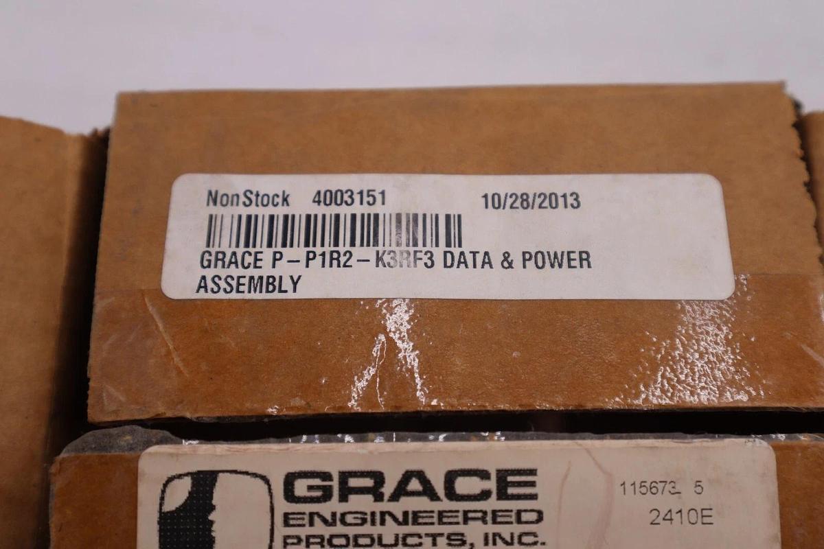 Used GRACE P-P1R2-K3RF3 INTERFACE DATA AND POWER ASSM. *NEW IN BOX* STOCK L-293