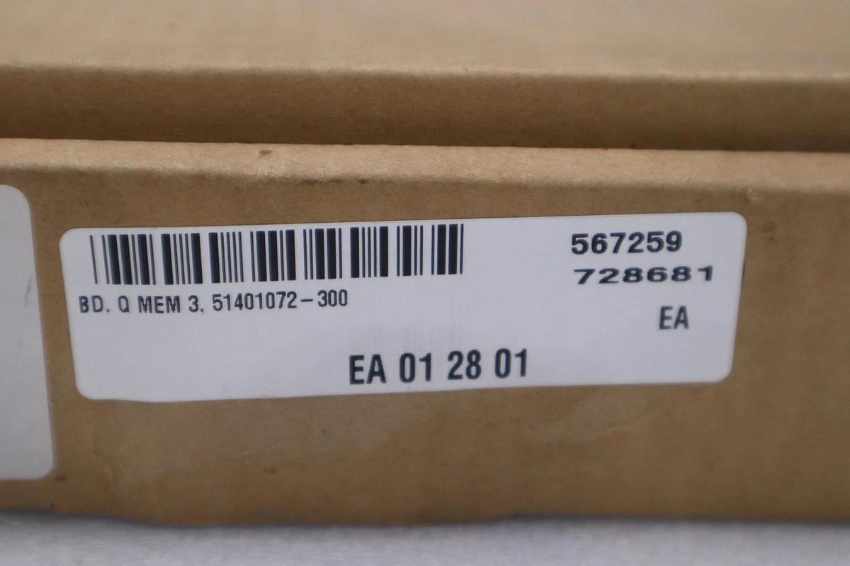 NEW OPEN BOX HONEYWELL TDC3000 51401072-300 QMEM-3 51401072300 STOCK G612