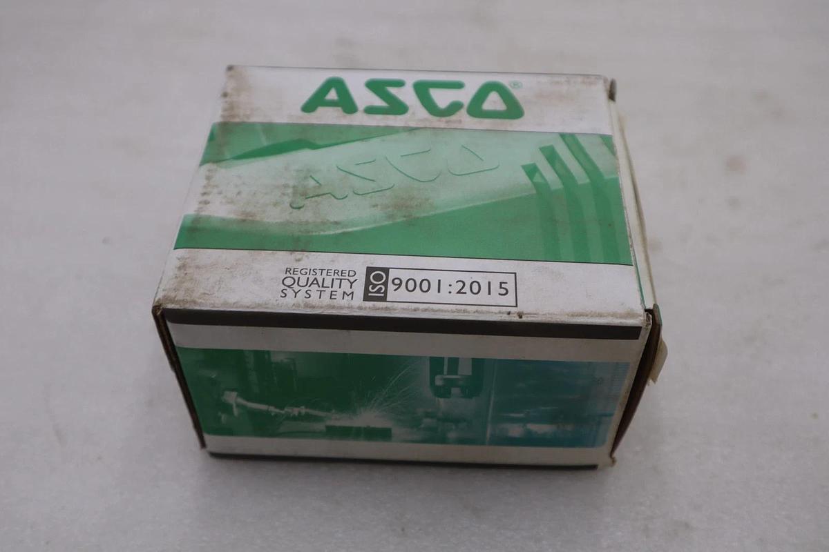 NEW OPEN BOX Asco Redhat soleniod valve 8210G002 pipe 1/2 120V coil STK GF525A