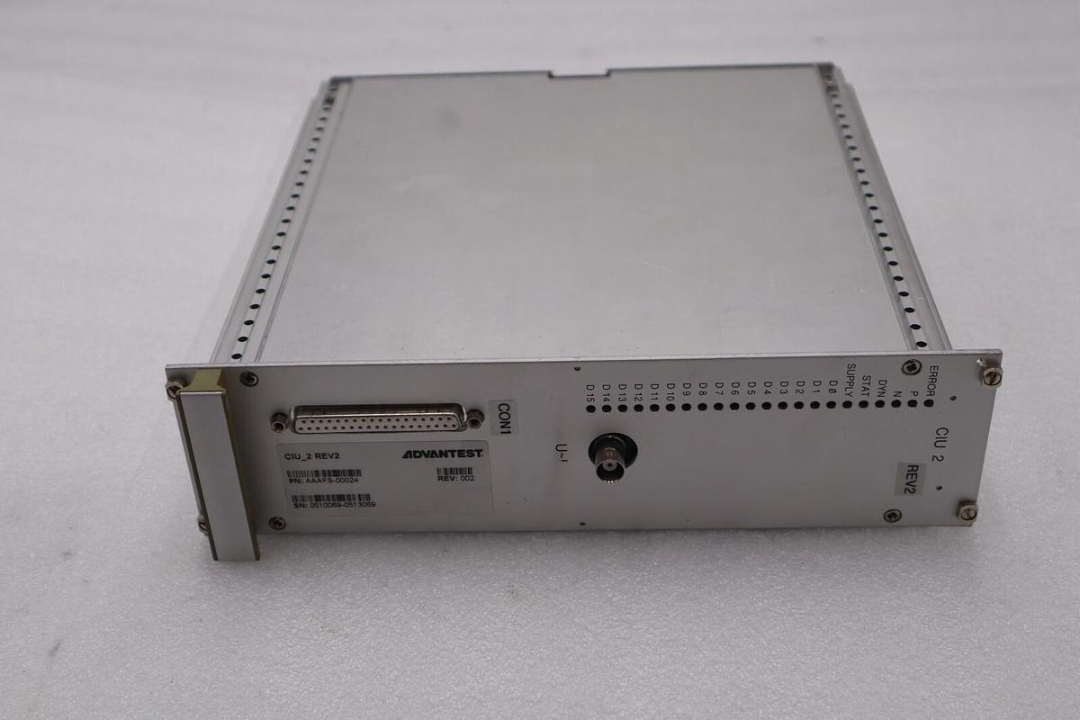 Used ADVANTEST CIU_2 REV2 AAAFS-00024 REV002 STOCK #2867