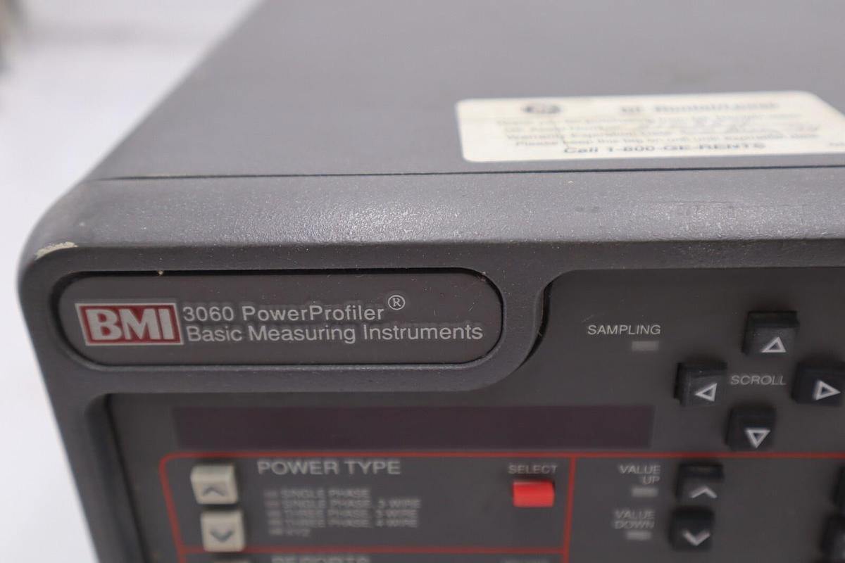 Used BMI 360 Power Profiler Basic Measuring Instruments Bag Included #4127