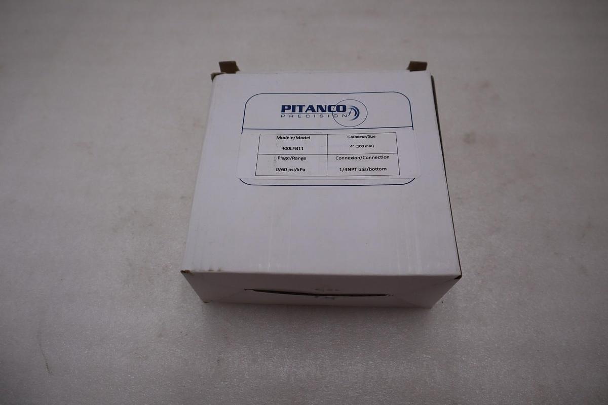 PITANCO 400LFB11 4" 1/4 NPT 0/60 PSI - STOCK GF1076