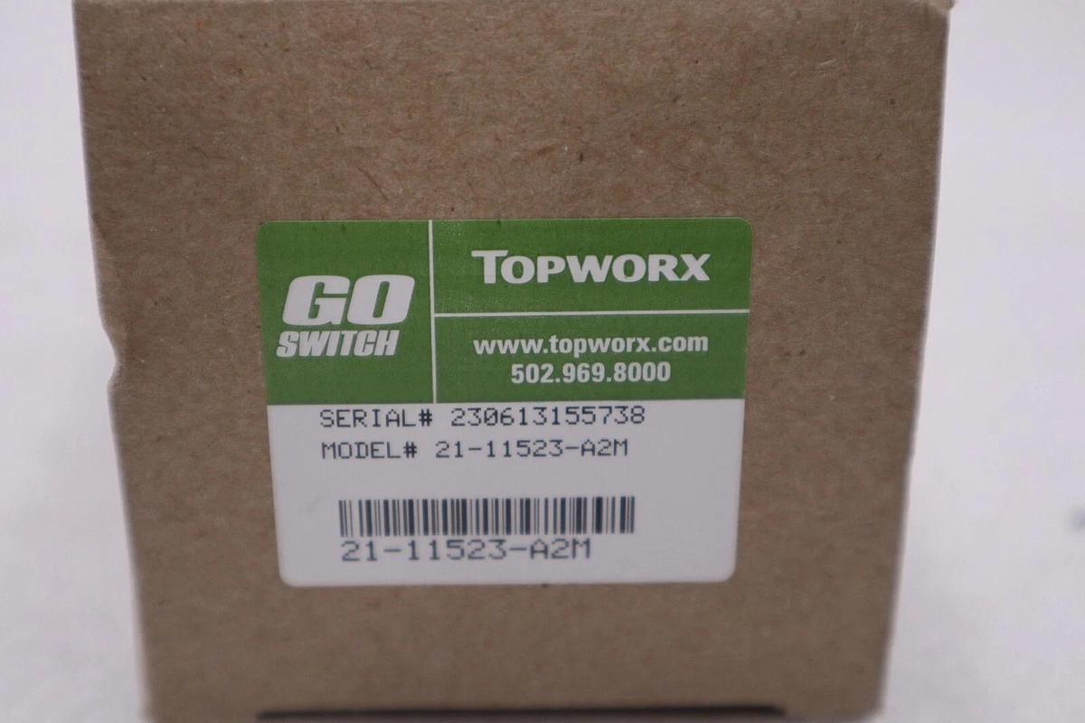 NEW TOPWORX 21-11523-A2M SPDT UL C1D1 LEAD WIRES 36" W/METRIC HUB STOCK G273A