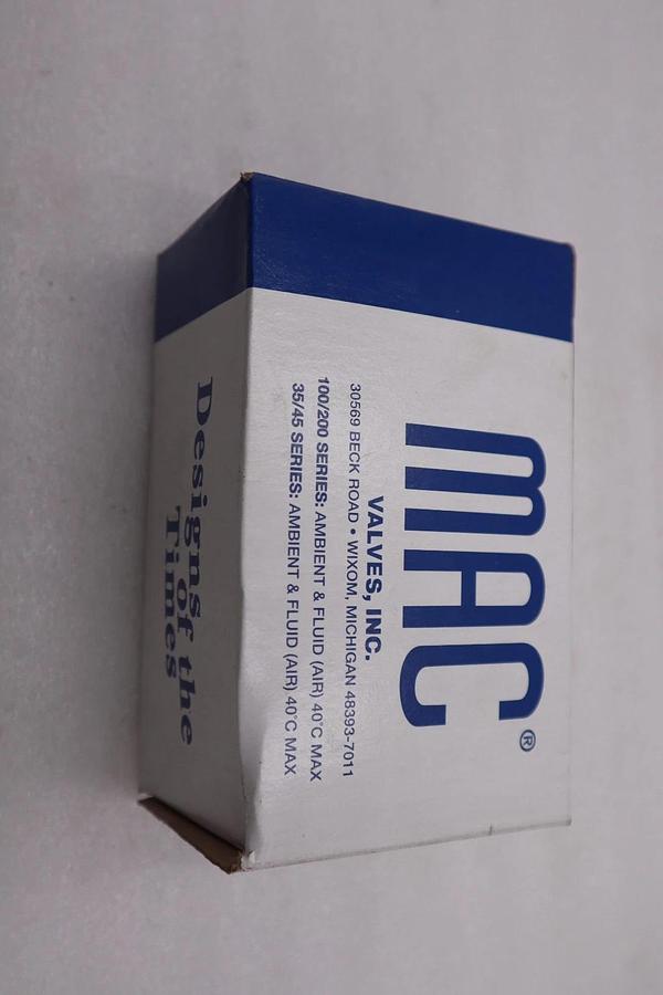 Used NEW MAC 6211C-000-PM-502DA W/ PME-502DABE SOLENOID VALVE 6200 SERIES #H728A
