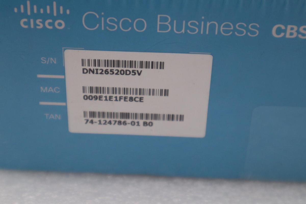 NEW Cisco 110 CBS110-8T-D Ethernet Switch 8 Ports - 2 Layer Supported STK H168A
