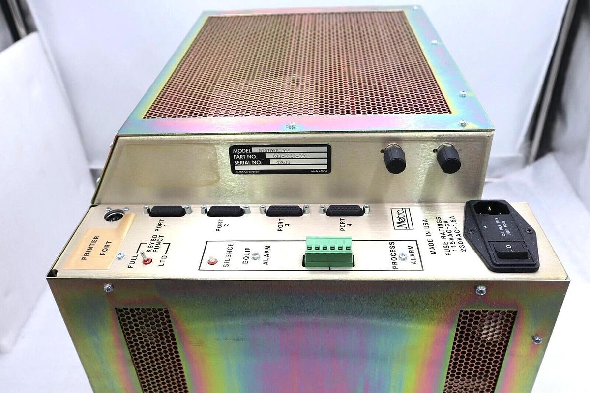 METRA 1010XE/M1010XE-COS OPERATOR INTERFACE S/N 42611 P/N 611-0012-000 #S-236