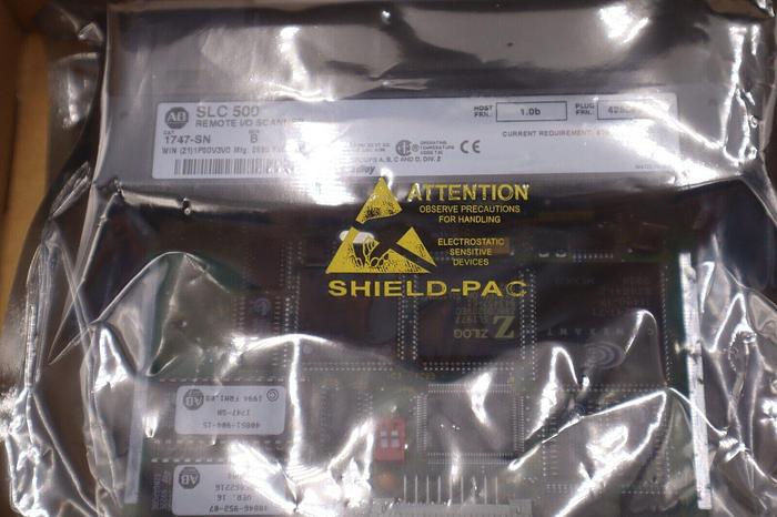Surplus Open Allen Bradley 1747-SN /B SLC 500 Remote I/O Scanner Module # B-1458