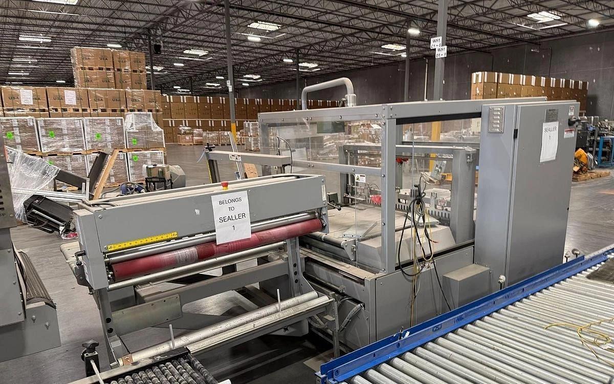 Used 36" TEXWRAP MODEL 3618ISSR SIDE SEAL AND STE-1348OCS HEAT TUNNEL SYSTEM 2021