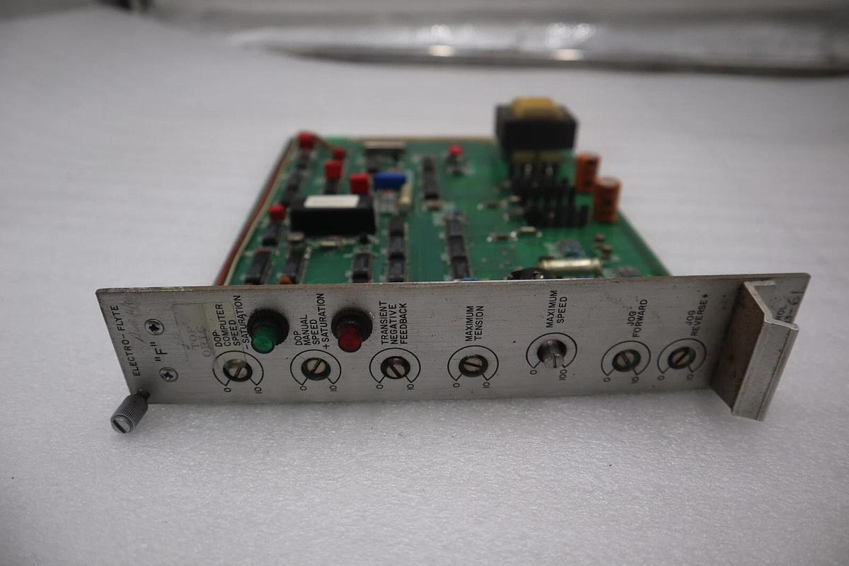 Used BOMAC ELECTRO-FLYTE 12M20-00023- / 12M2000023 BOARD STOCK 5632A
