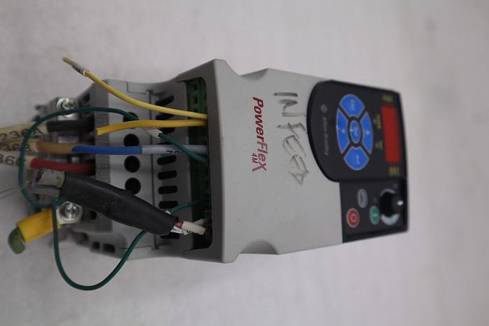 Used Allen-Bradley 22F-D1P5N103 Power Flex 4M 0.4 kW 0.5 HP AC Drive STOCK B-1301