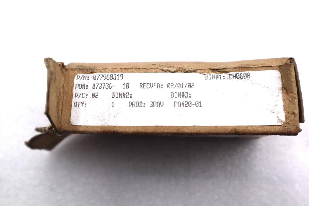 Used NEW IN BOX PARKER 077980319 SP5 2WAY INLINE POP VALVE #L-584